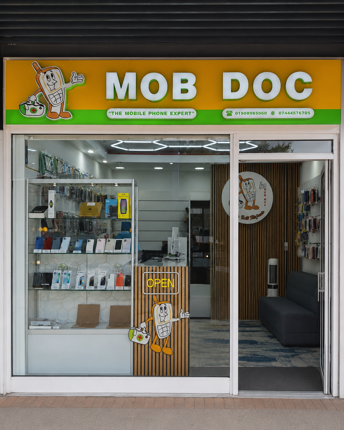 Mob Doc shopfront, Bletchley